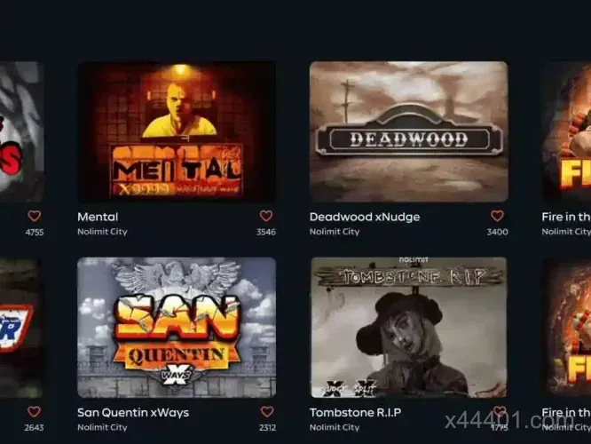 x44401 App Screenshot - Casino Slots Interface